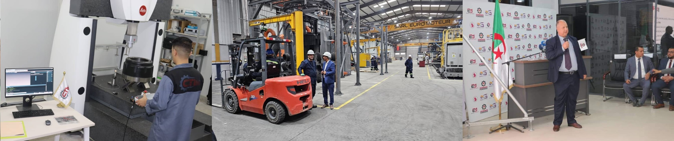 Inauguration du complexe FONDERIE EURO MOTEUR